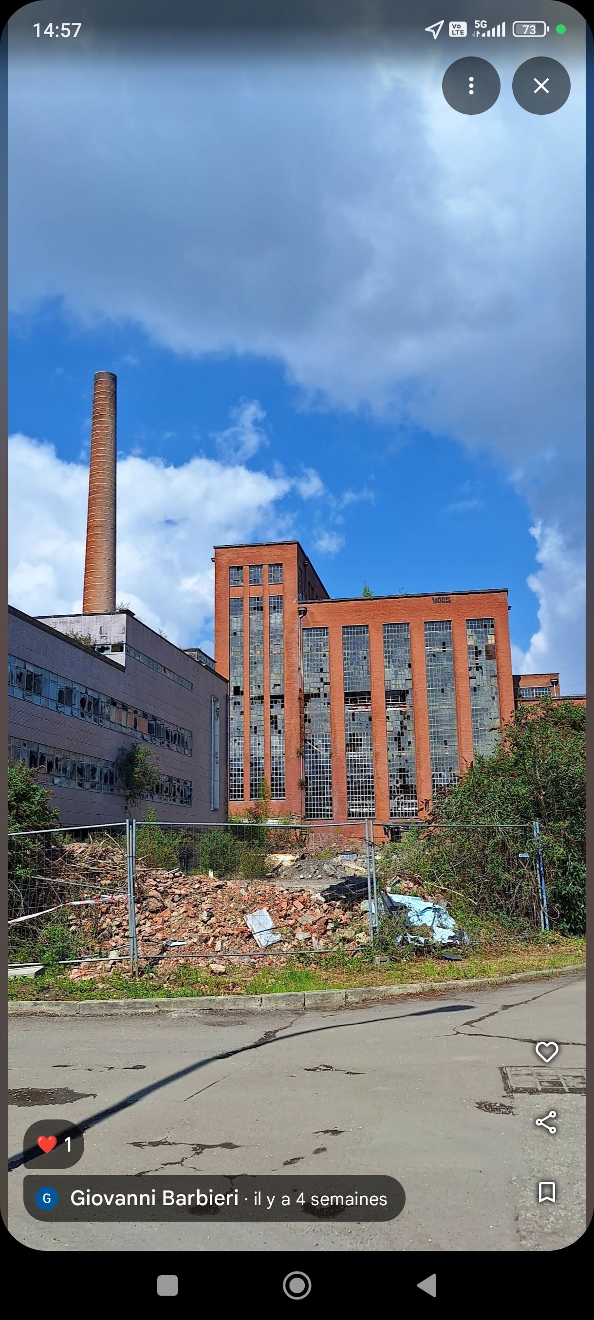 Centrale électrique abandonnée