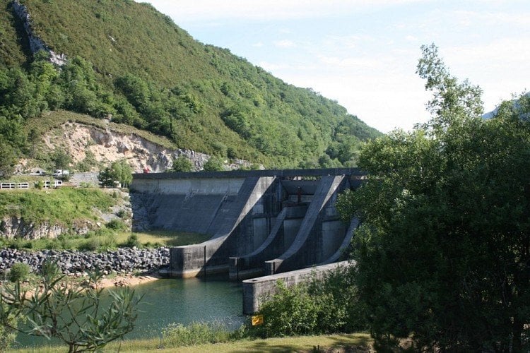 Barrage du lac de Coiselet