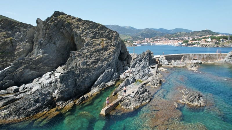 La jetée port vendres