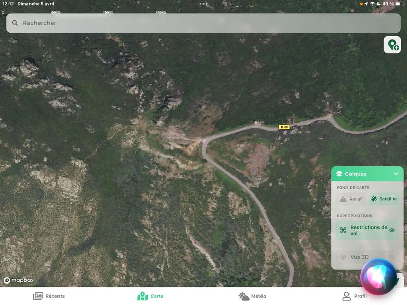 Route d.Oletta belvédère